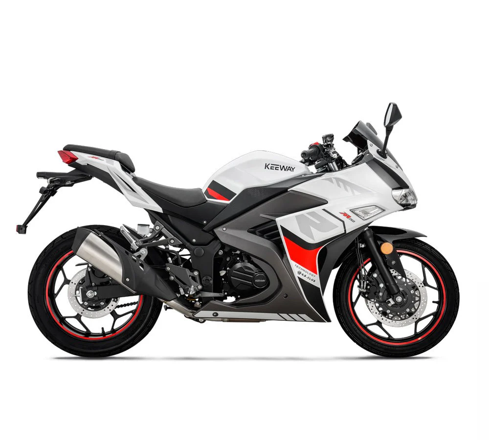 Motocicleta deportiva M250 (color blanco) | Keeway