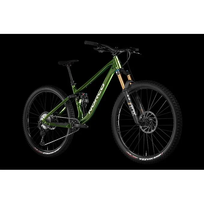 Norco Bicicleta Fluid FS 1 29" Trail Verde/Gris - Image 3