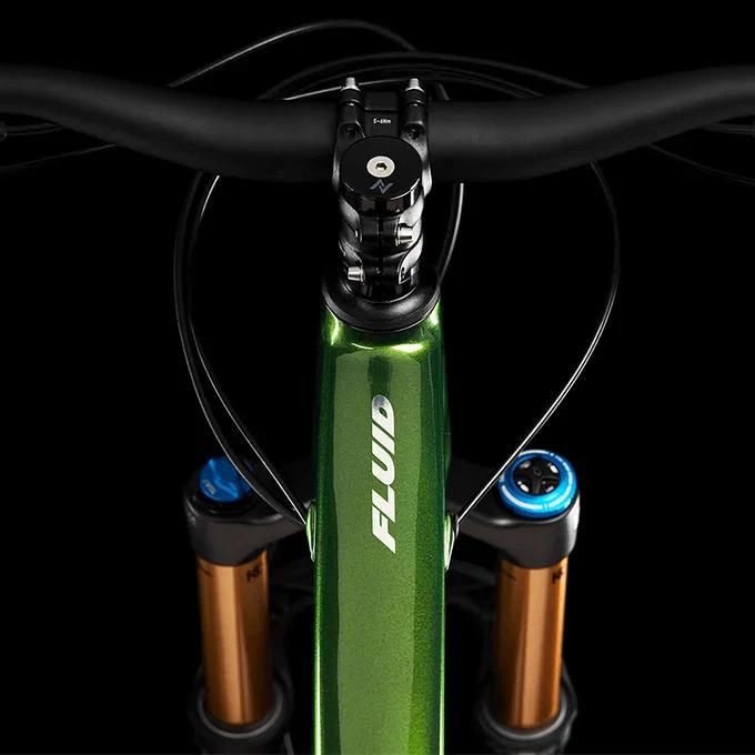 Norco Bicicleta Fluid FS 1 29" Trail Verde/Gris - Image 4