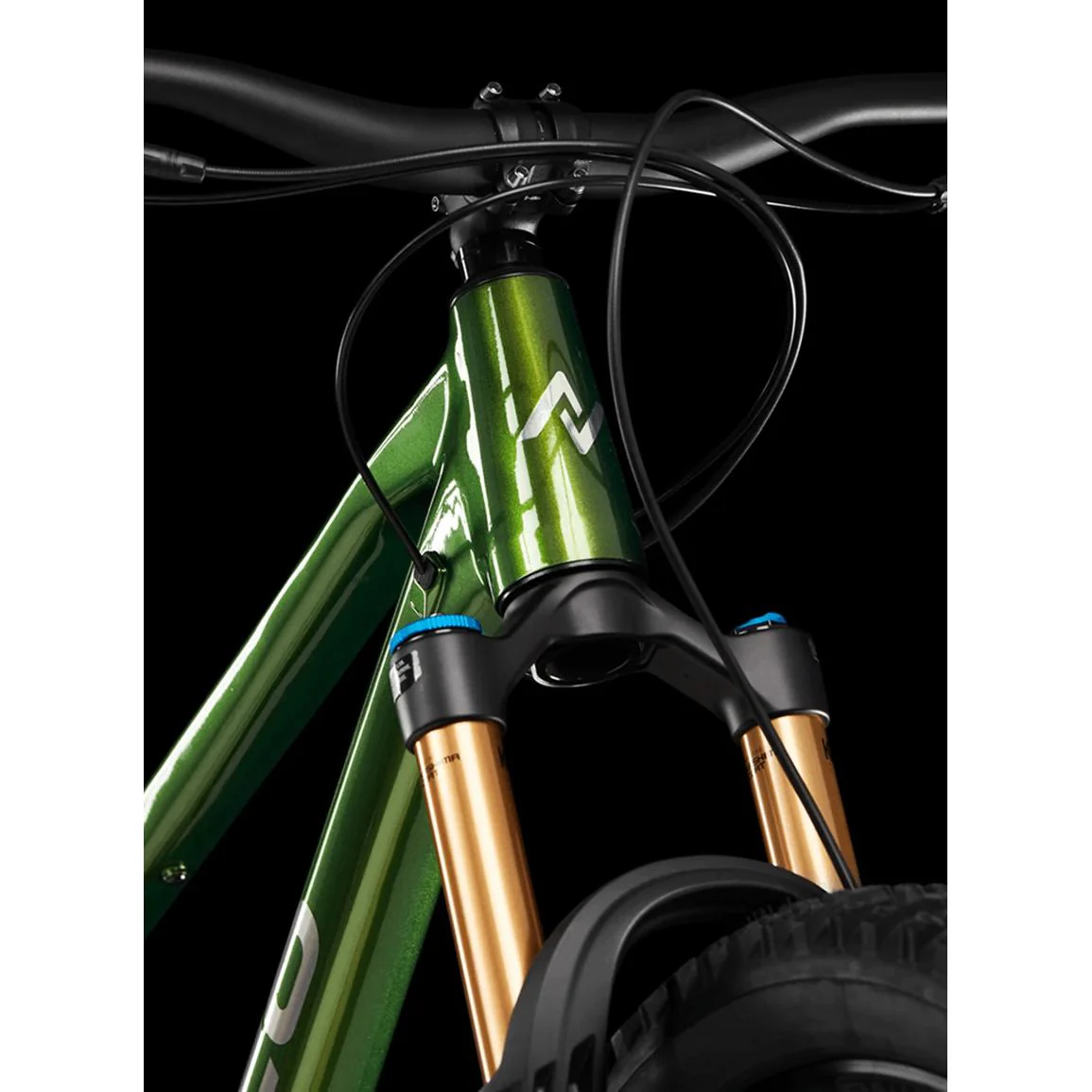 Norco Bicicleta Fluid FS 1 29" Trail Verde/Gris - Image 6