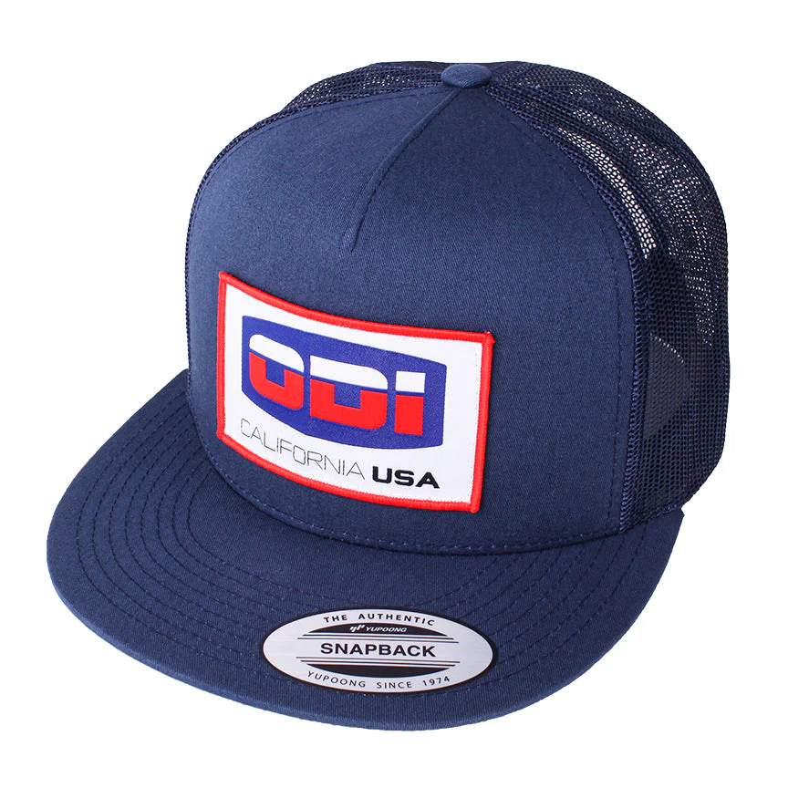 ODI Grips California Hat Navy/White - Image 2