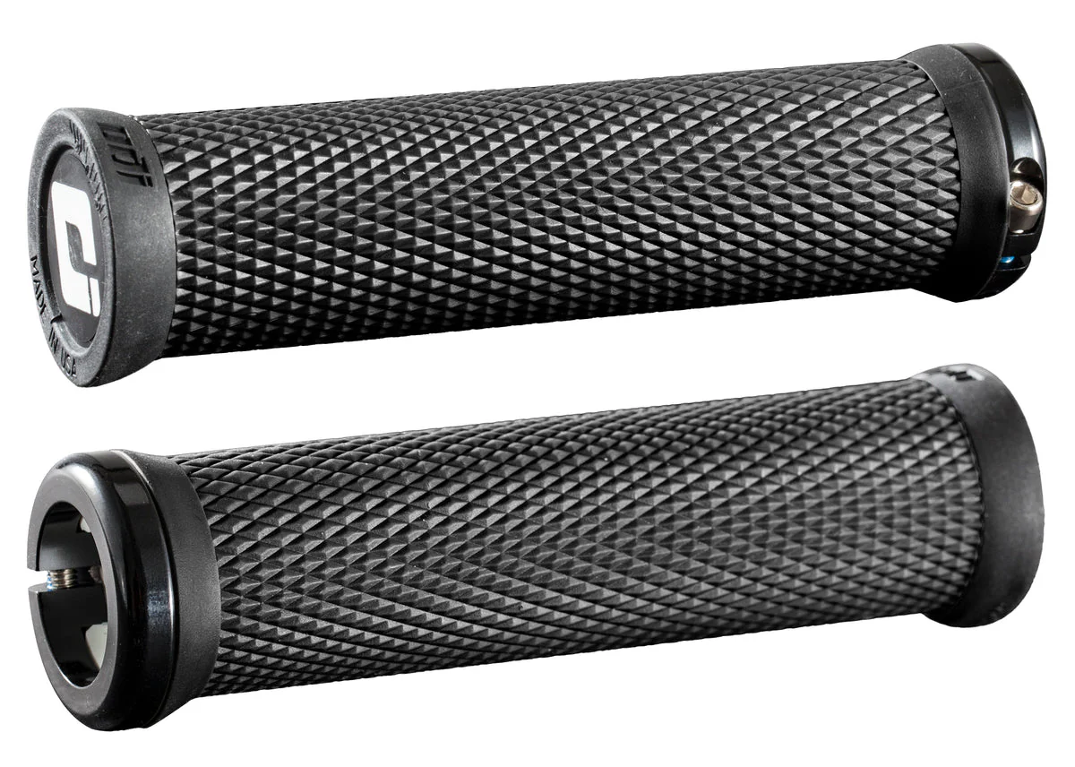 ODI Puños Elite Motion V2.1 Lock On Black/Black Clamp
