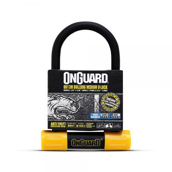 ON GUARD - CANDADO U-LOCK BULLDOG MEDIUM