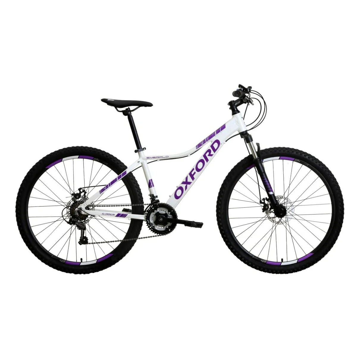 Oxford Bicicleta Aro 27.5 Emerald Mujer Blanco/Morado