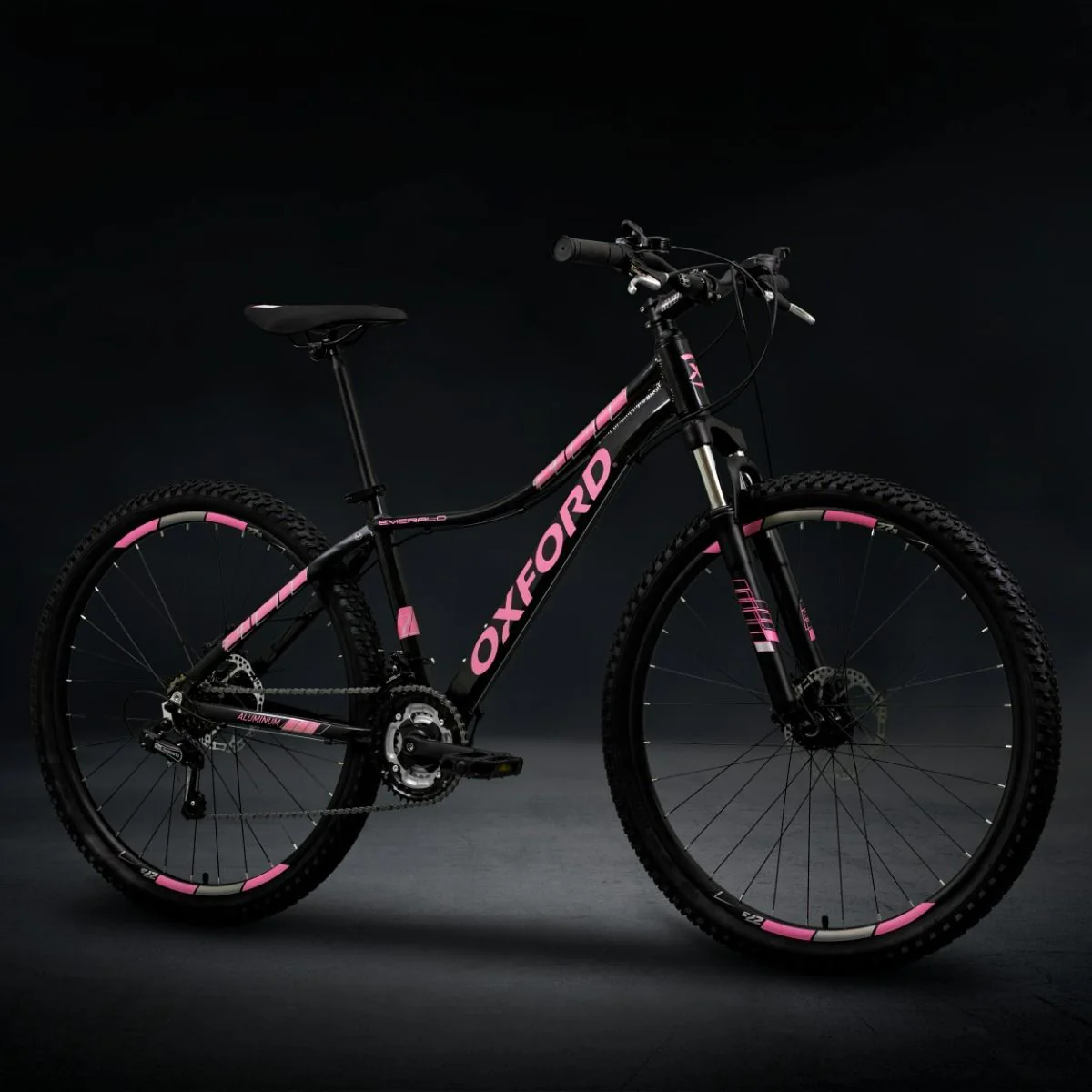 Oxford Bicicleta Aro 27.5 Emerald Mujer Negro/Fucsia - Image 2