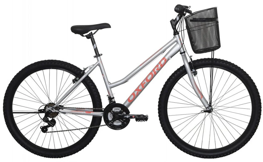 Oxford Bicicleta Aro 27.5" Luna 18V Plata