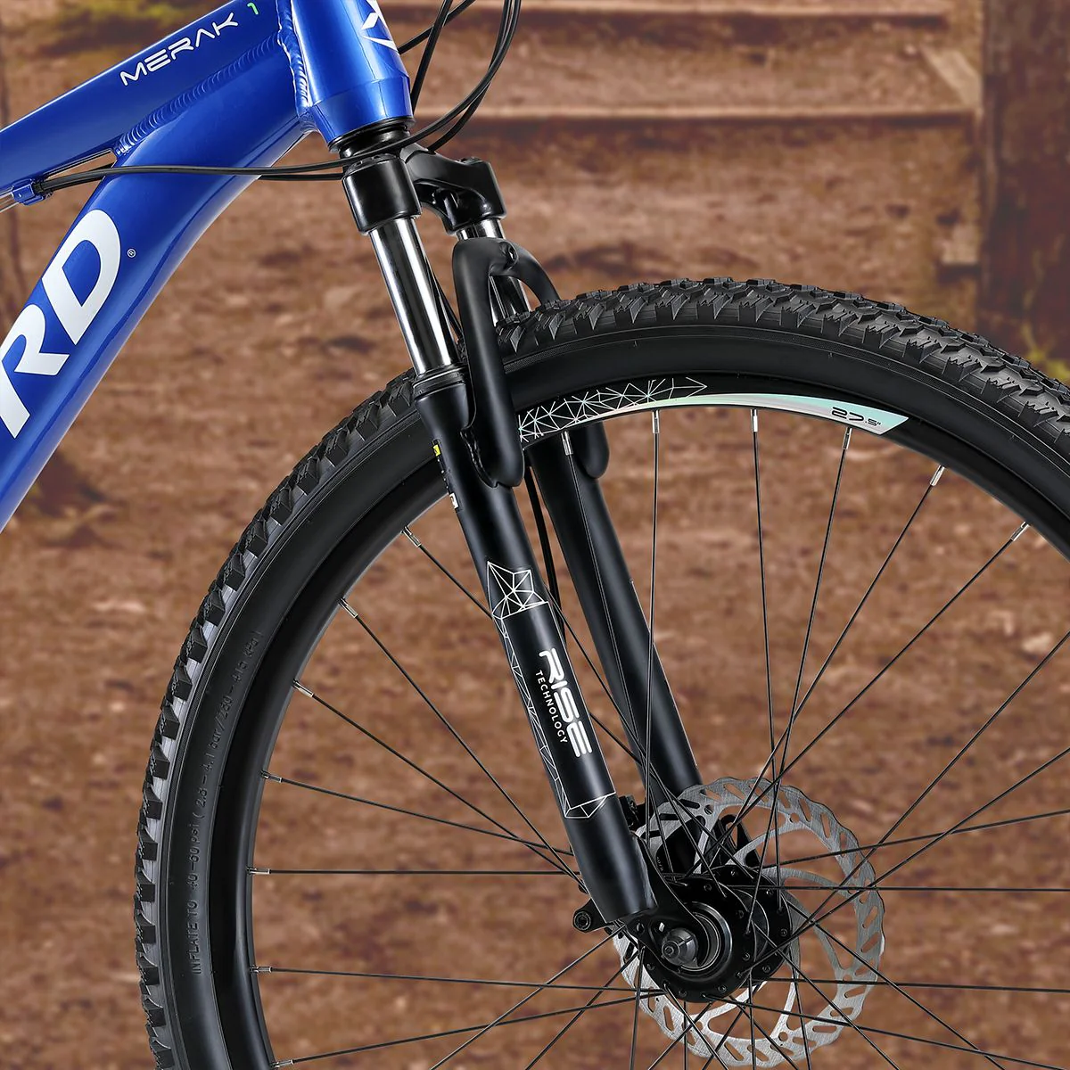 Oxford Bicicleta Aro 27.5 Merak 1 Azul/Blanco - Image 4