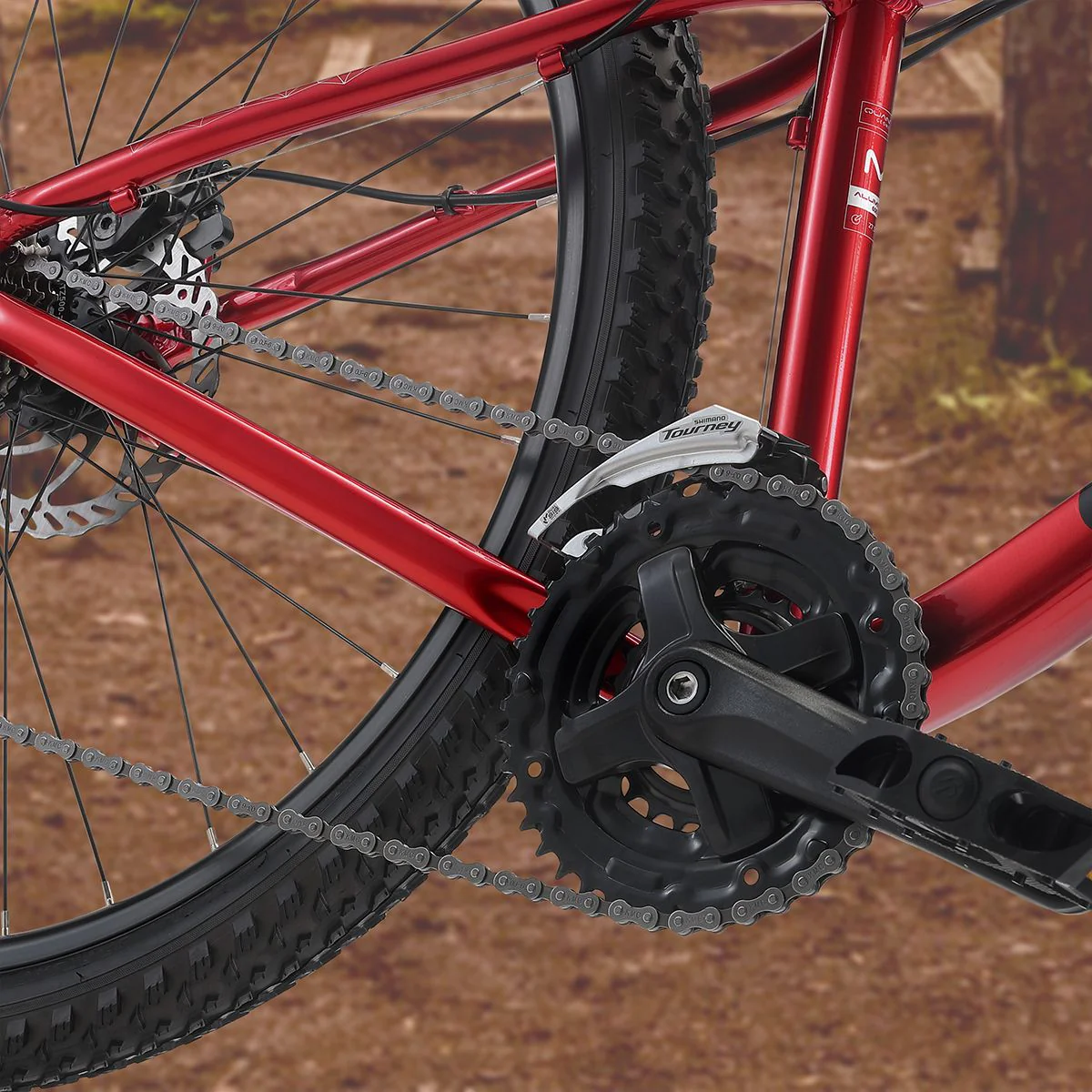 Oxford Bicicleta Aro 27.5 Merak 1 Roja - Image 10