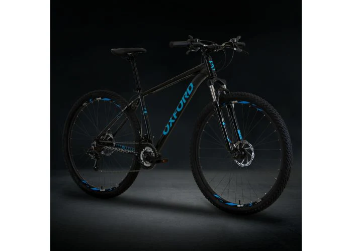 Oxford Bicicleta Aro 29 Rako Negro-Celeste - Image 3