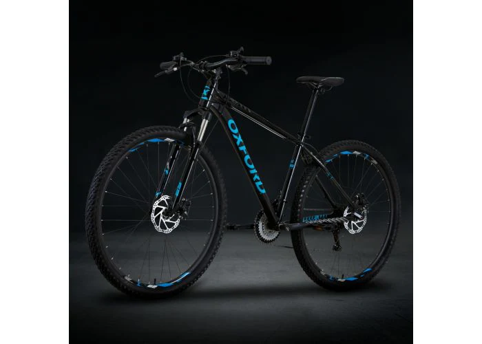 Oxford Bicicleta Aro 29 Rako Negro-Celeste - Image 4