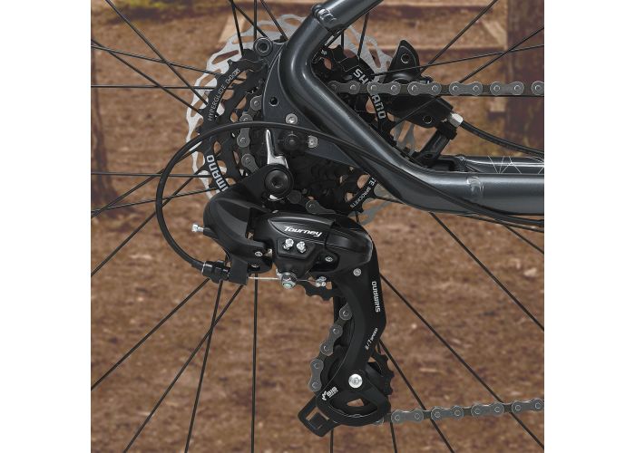 Oxford Bicicleta Aura 5 21V Negro - Image 5