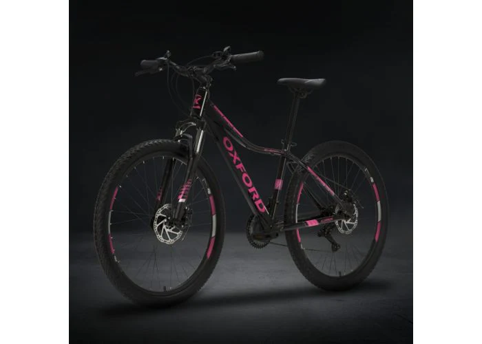 Oxford Bicicleta Emerald Mujer 18V Negro/Fucsia - Image 3