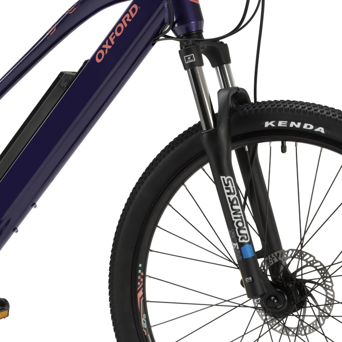 Oxford Bicicleta Ezway Mujer Aro 27.5 Morado Coral - Image 5