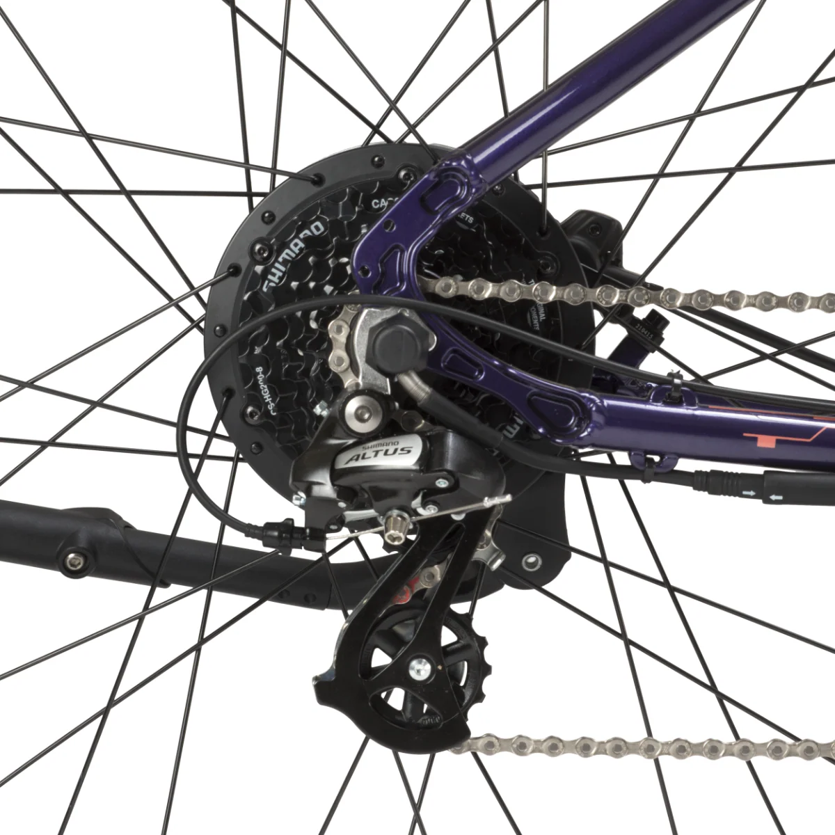 Oxford Bicicleta Ezway Mujer Aro 27.5 Morado Coral - Image 6