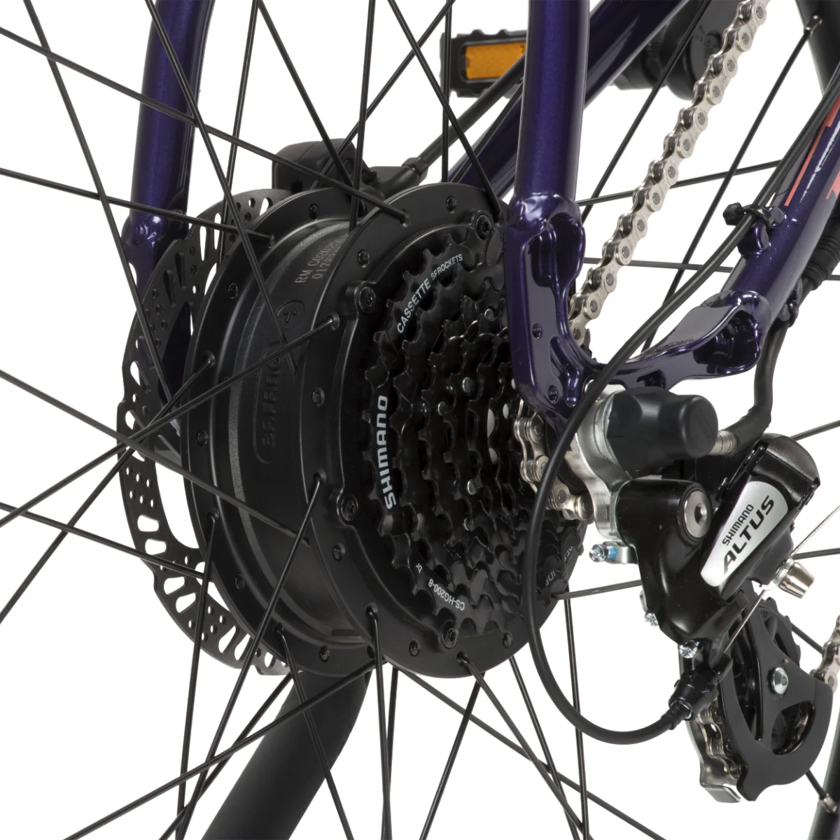 Oxford Bicicleta Ezway Mujer Aro 27.5 Morado Coral - Image 8