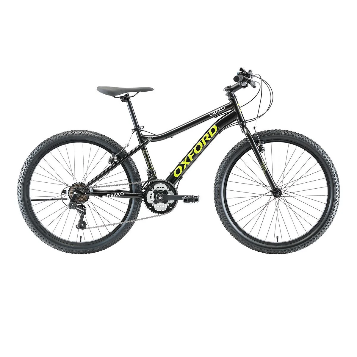 Oxford Bicicleta Infantil Drako Aro 24 Negro-Verde