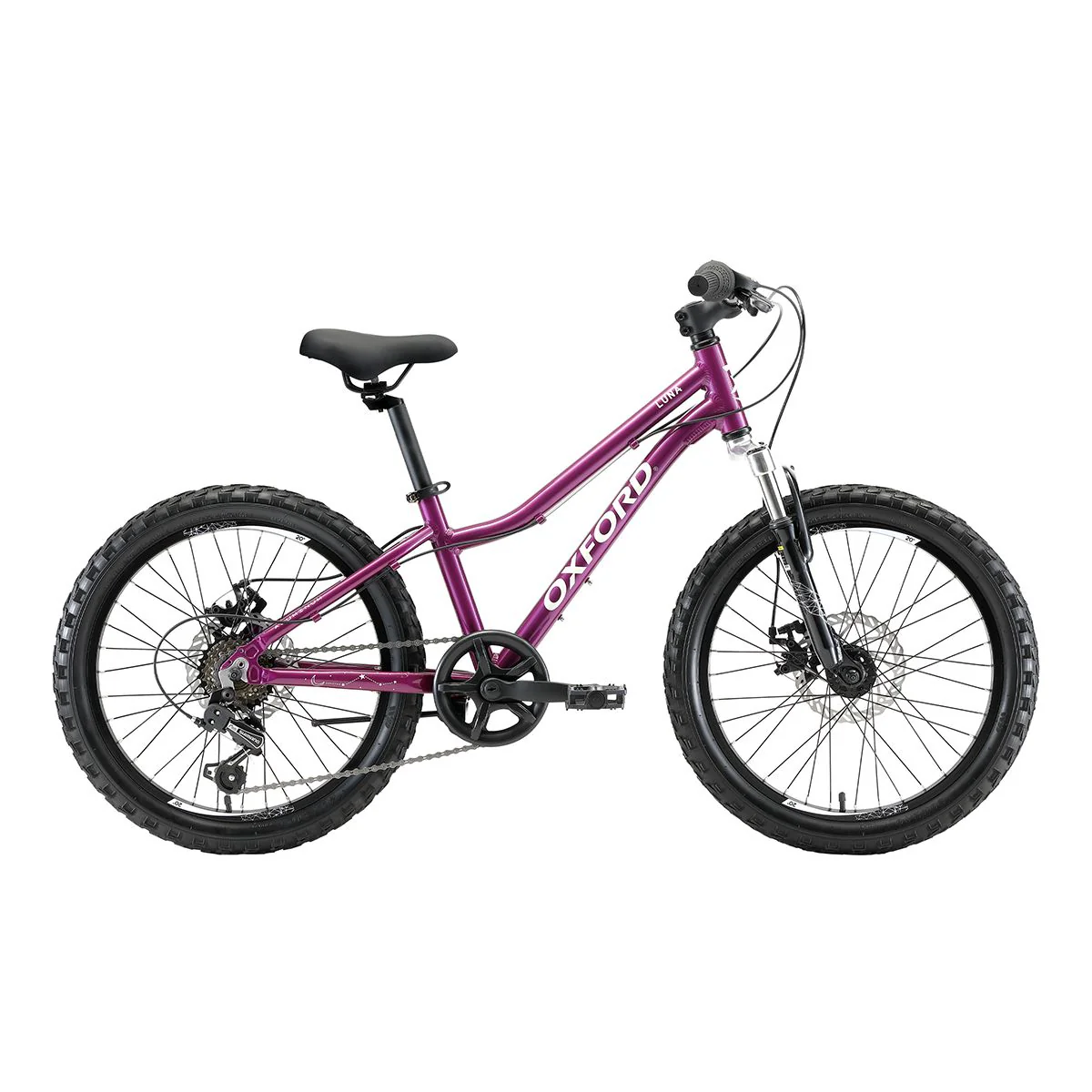 Oxford Bicicleta Infantil Luna Suspensión Aro 20 Morado