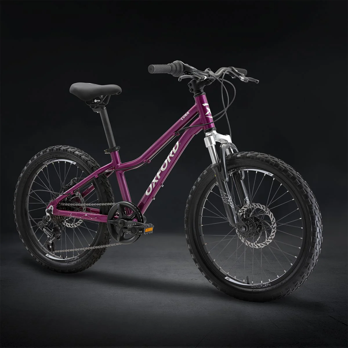 Oxford Bicicleta Infantil Luna Suspensión Aro 20 Morado - Image 3