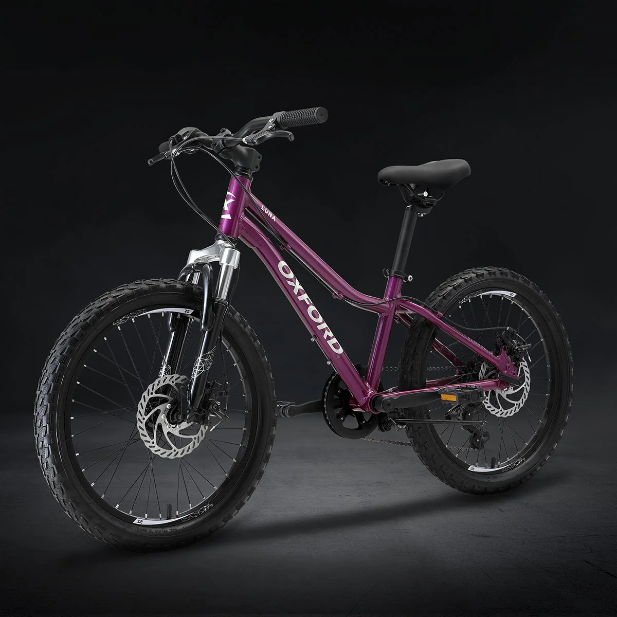 Oxford Bicicleta Infantil Luna Suspensión Aro 20 Morado - Image 4
