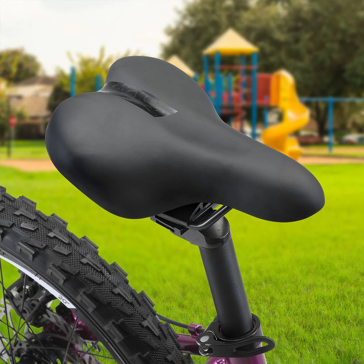 Oxford Bicicleta Infantil Luna Suspensión Aro 20 Morado - Image 6