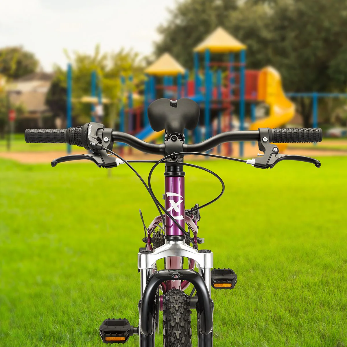 Oxford Bicicleta Infantil Luna Suspensión Aro 20 Morado - Image 7