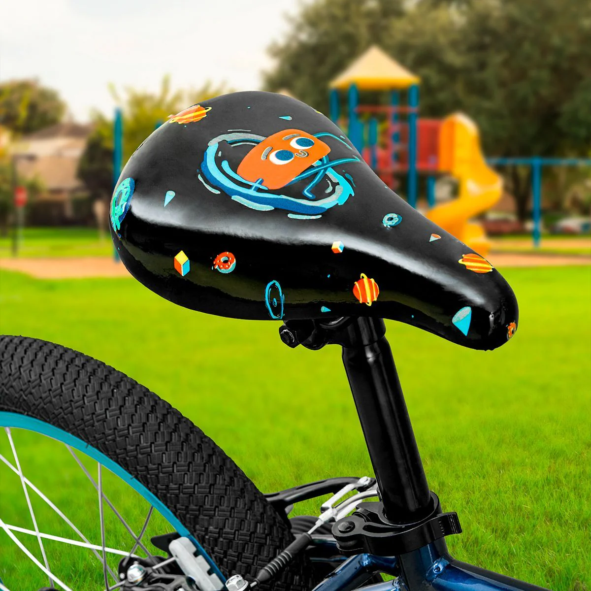 Oxford Bicicleta Infantil Spine Aro 16 Azul/Celeste - Image 5