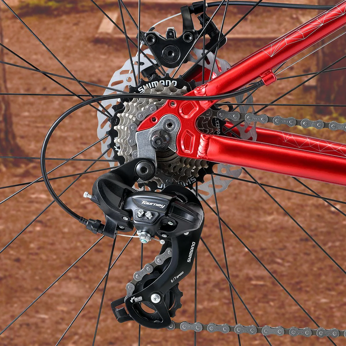 Oxford Bicicleta Merak 1 Roja 2023 - Image 9