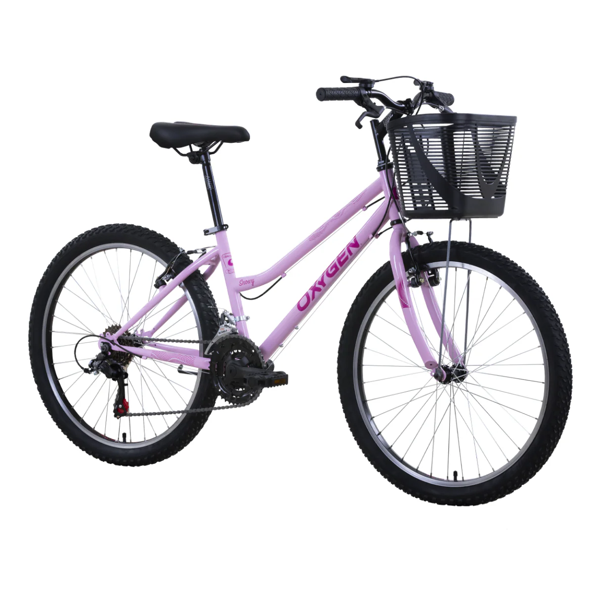 Oxygen Bicicleta Infantil Snowy 18V Rosado - Image 2