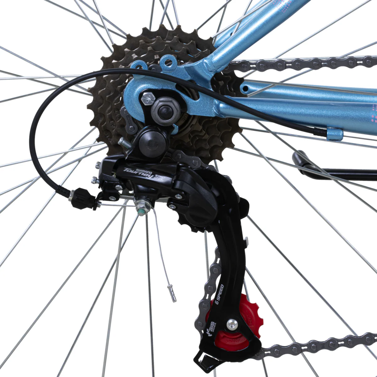 Oxygen Bicicleta Infantil Snowy 18V Turquesa - Image 5