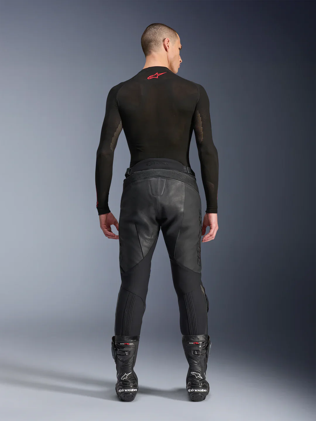 Pantalon Cuero Alpinestars Misile V3 Negro - Image 3