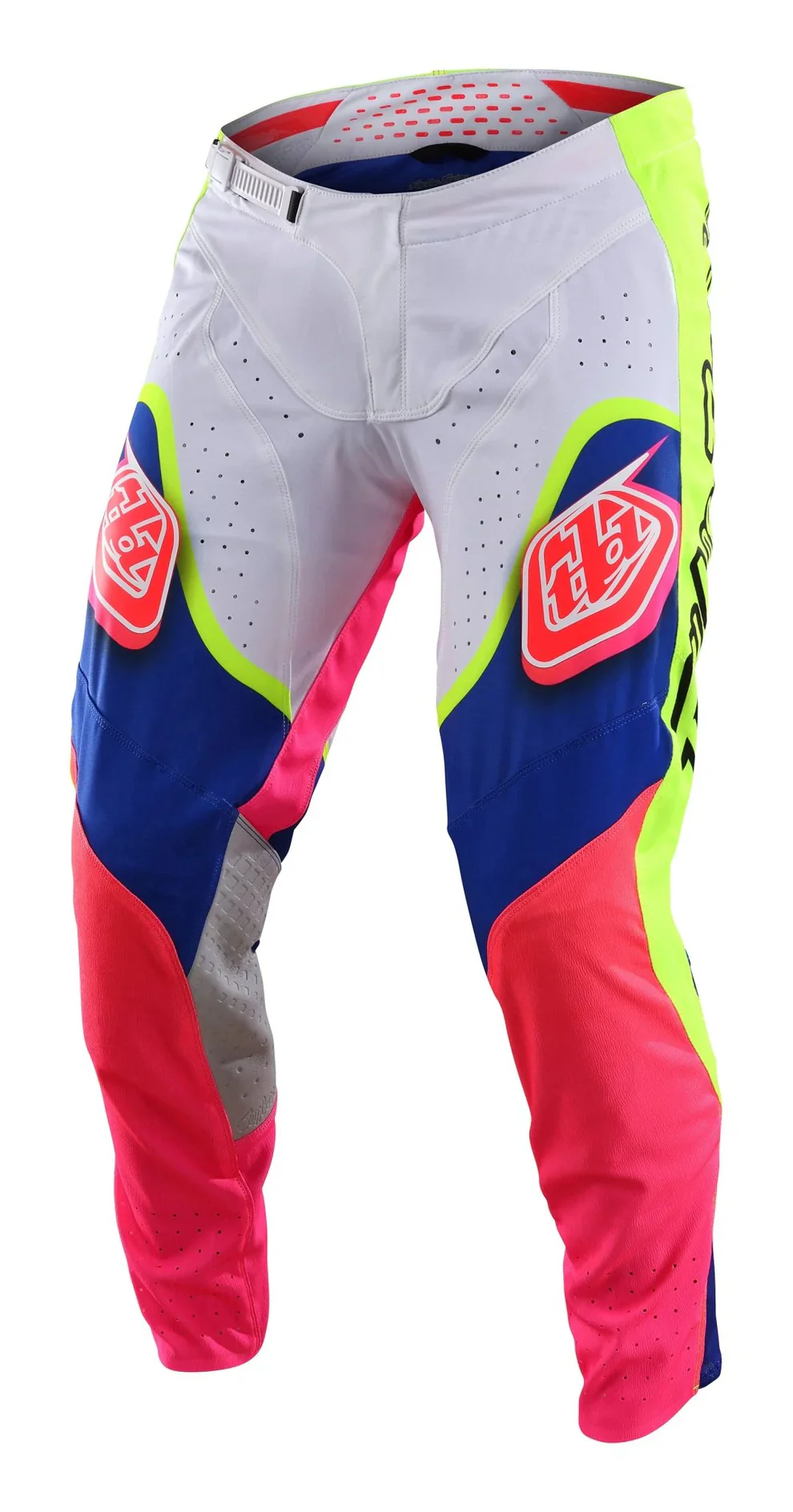 Troy Lee Designs Pantalones De Moto SE PRO Radian White / Multi