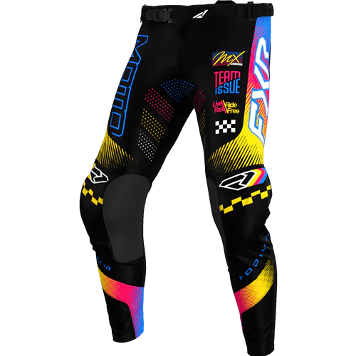 Pantalón Fxr Podium Gladiator 26 Black/Blue/Razz