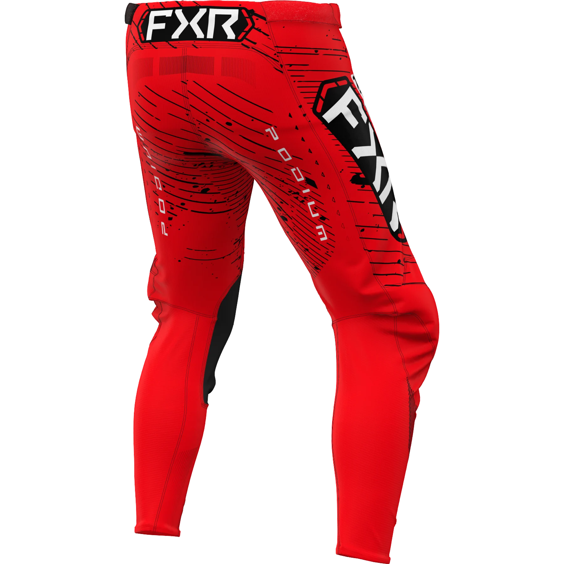 Pantalon Moto FXR Podium Rojo/Negro - Image 2