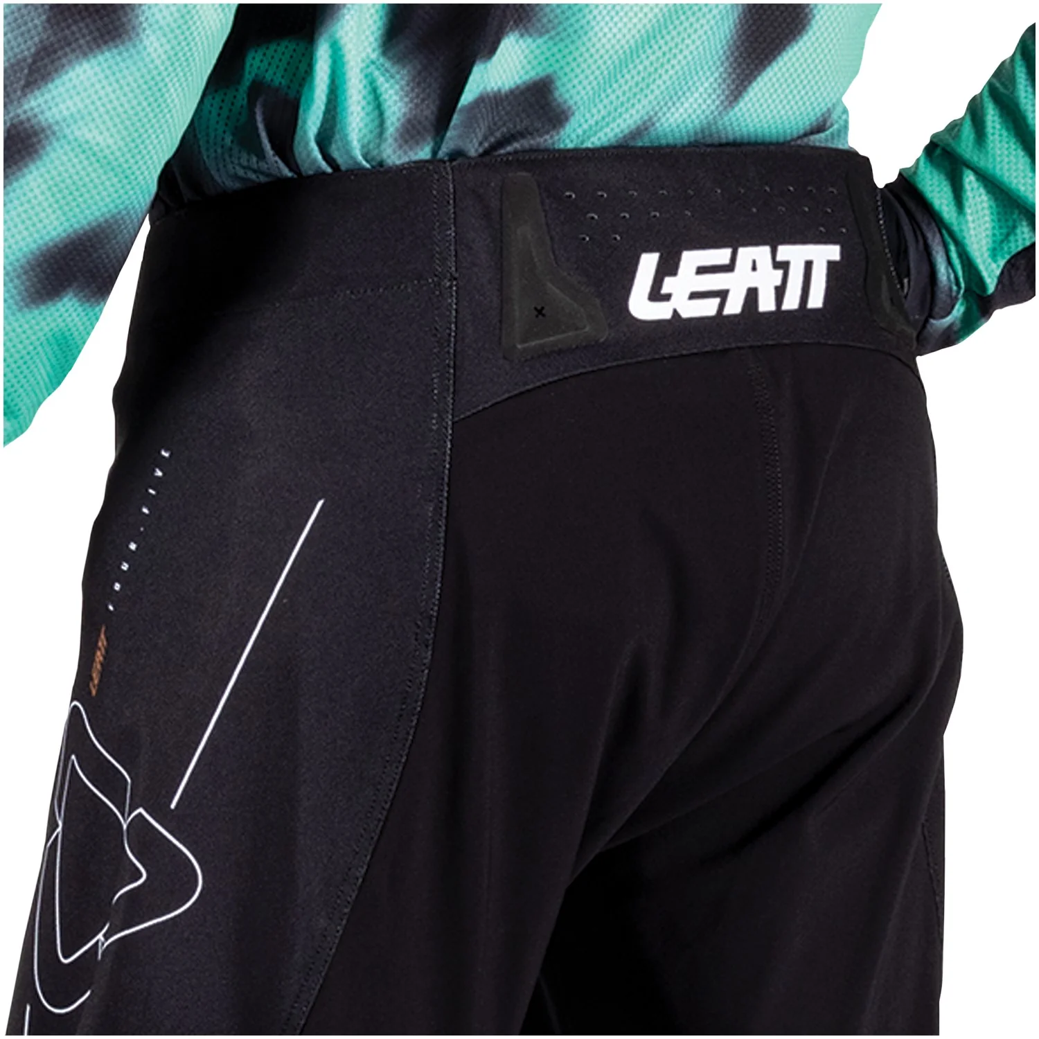 Pantalón Leatt Moto 4.5 Negro - Image 4