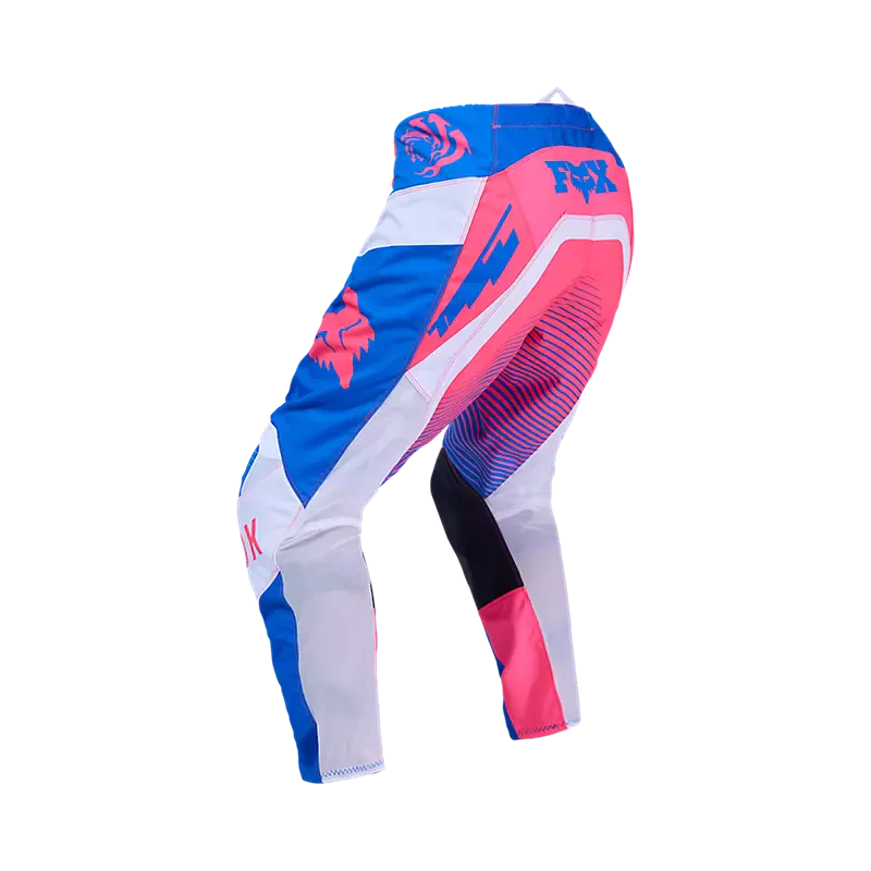 Pantalon Moto 180 Collect Azul/Rosado Fox - Image 2
