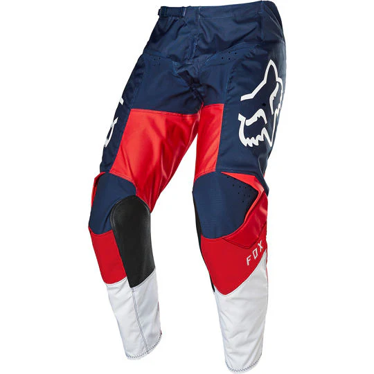 Pantalón Moto 180 Honda Azul/Rojo Fox Racing