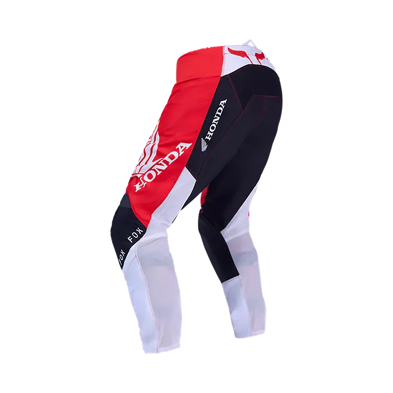 Pantalon Moto 180 Honda Rojo Fox - Image 2