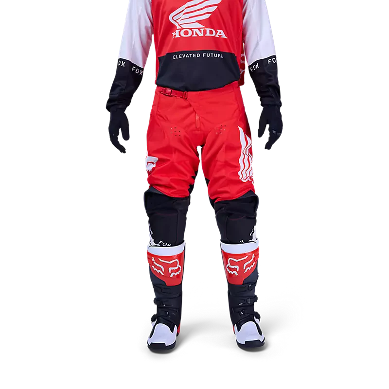 Pantalon Moto 180 Honda Rojo Fox - Image 3