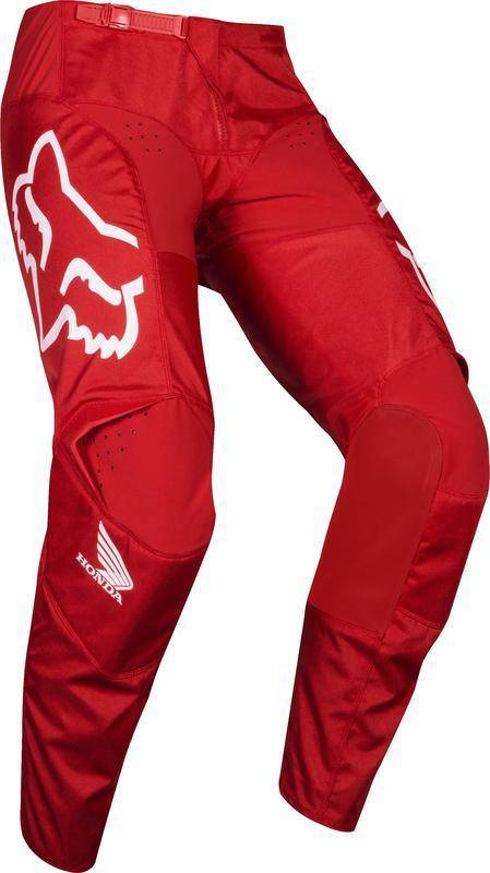 Pantalon Moto 180 Honda Rojo Fox Racing. - Image 2