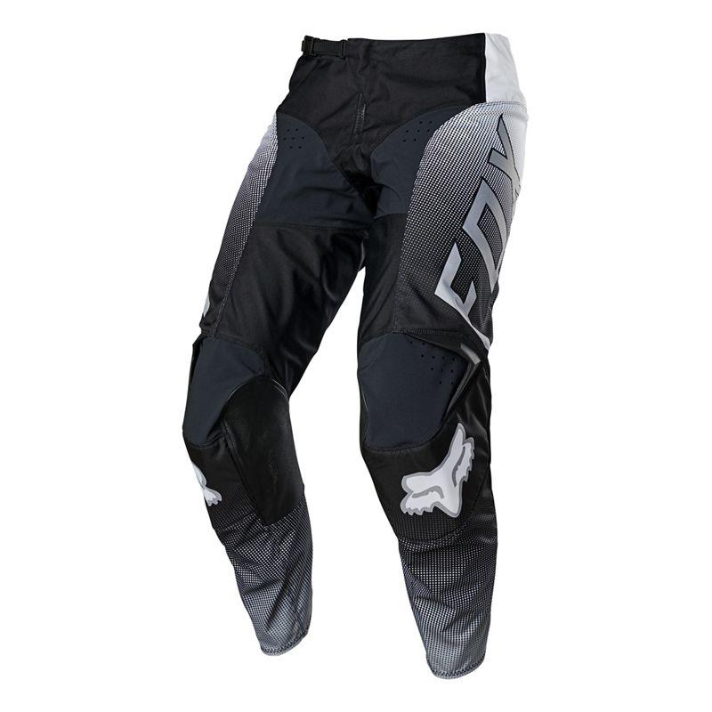 Pantalón Moto 180 Oktiv Negro/Blanco Fox Racing