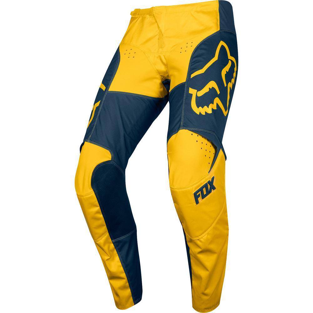 Pantalon Moto 180 Przm Azul Amarillo Fox Racing.