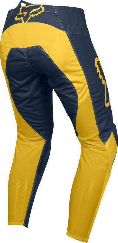 Pantalon Moto 180 Przm Azul Amarillo Fox Racing. - Image 2