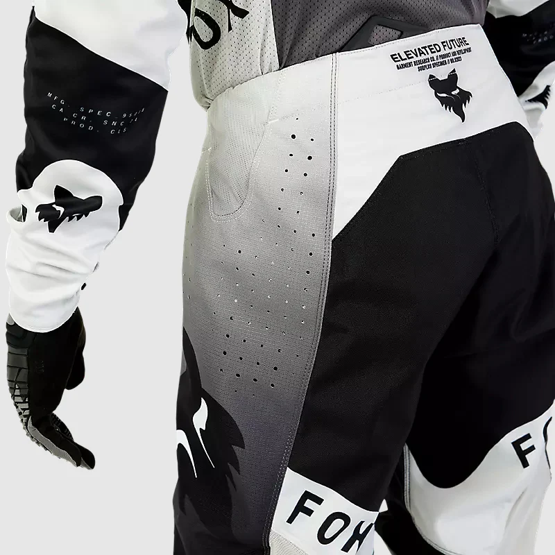 Pantalon Moto 360 Revise Negro/Blanco Fox - Image 6