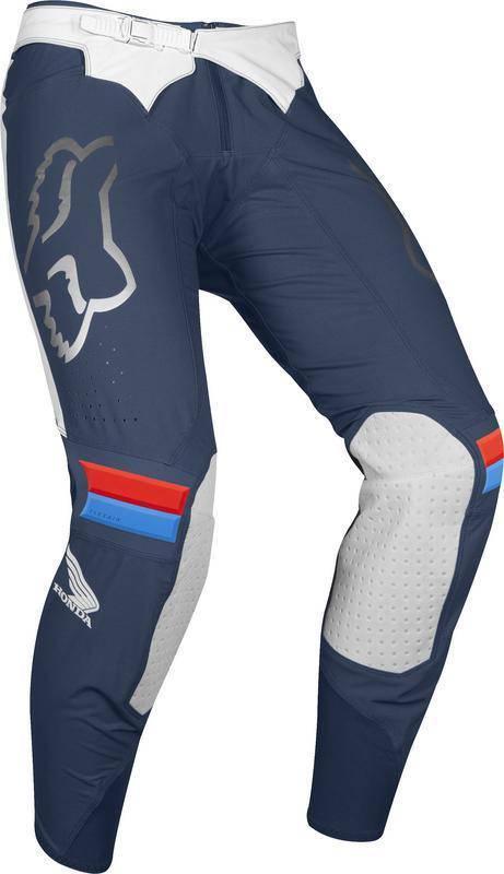Pantalon Moto Flexair Honda Azul Fox Racing. - Image 3