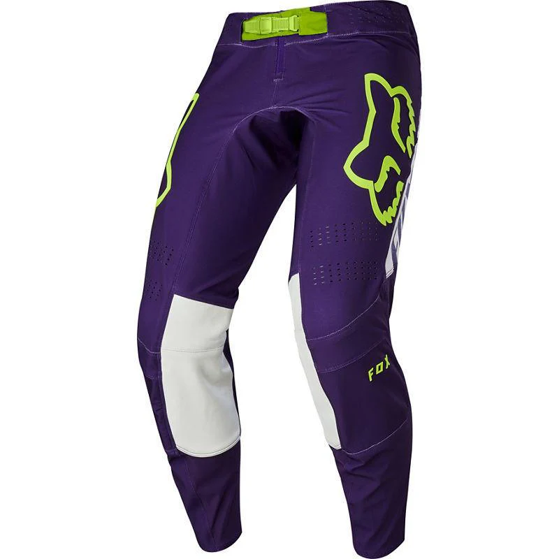 Pantalón Moto Flexair Honr Le Morado/Amarillo Fox Racing