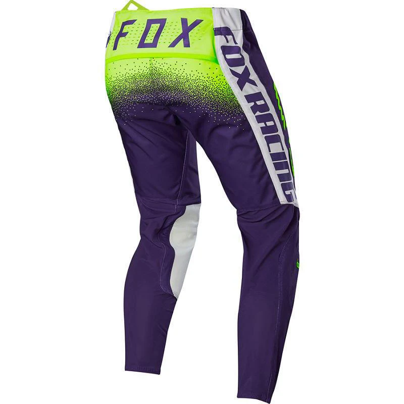 Pantalón Moto Flexair Honr Le Morado/Amarillo Fox Racing - Image 4