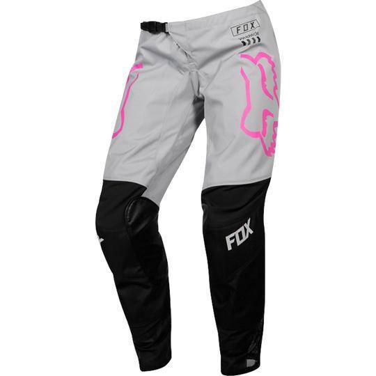 Pantalon Moto Infantil Niña 180 Mata Rosado Fox Racing.