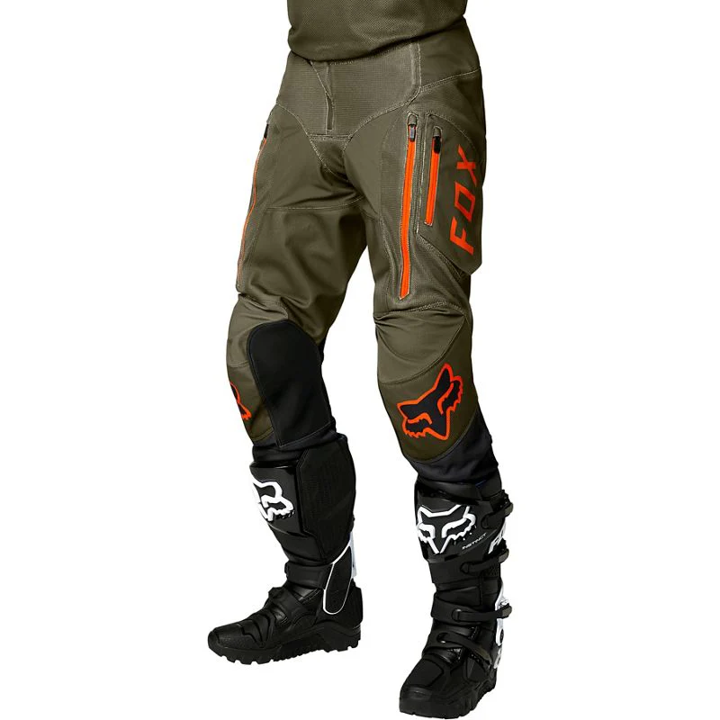 Pantalón Moto Legion Air Kovent Verde Oliva Fox Racing