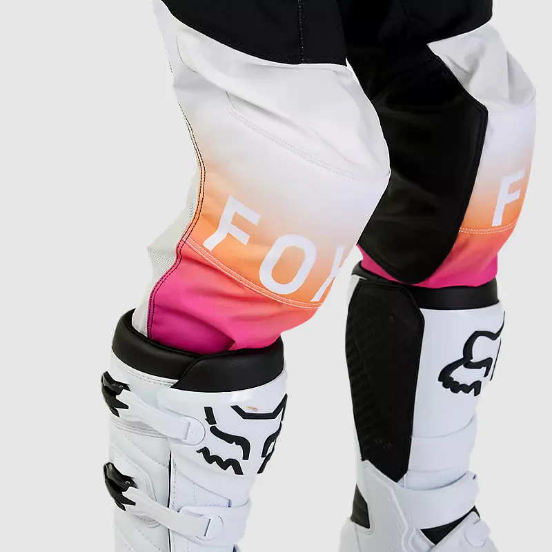 Pantalon Moto Mujer 180 Flora Negro/Rosado Fox - Image 7