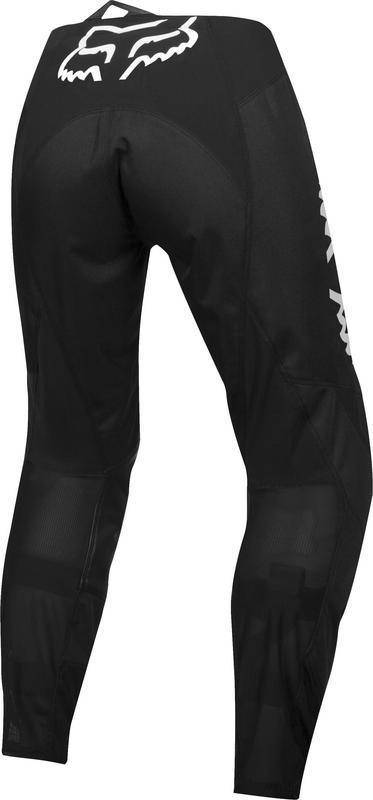 Pantalon Moto Mujer 180 Mata Negro Blanco Fox Racing. - Image 4